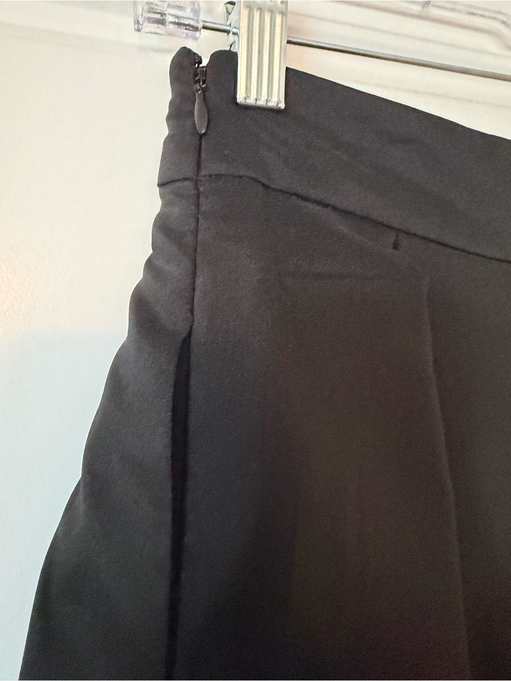 White House Black Market Black Maxi Pleated Evening Skirt - Picture 4 of 11